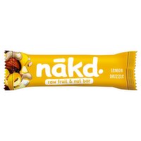 nākd. Lemon Drizzle Raw Fruit & Nut Bar 35g