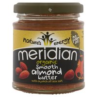 Meridian Organic Smooth Almond Butter 170g