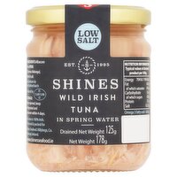 Shines Wild Irish Tuna in Water 185g