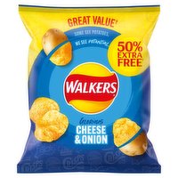 Walkers Glorious Cheese & Onion 50g
