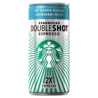 Starbucks Doubleshot Espresso No Added Sugar Iced Coffee 200ml