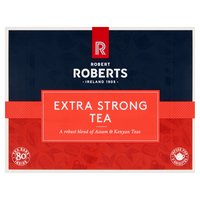 Robert Roberts Extra Strong Tea 80 Tea Bags 250g