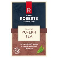 Robert Roberts Chinese Pu-Erh Tea 40 Tea Bags 80g