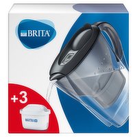 BRITA Marella Water Filter Jug Value Pack Graphite 2.4L