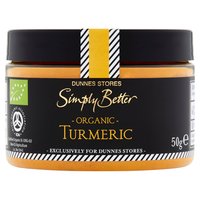 Dunnes Stores Simply Better Organic Turmeric 50g