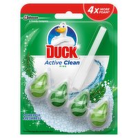 Duck Active Clean Toilet Rim Block Pine 38.6g