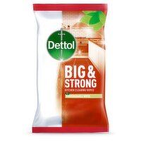 Dettol Antibacterial Big & Strong Kitchen Wipes 25 Wipes