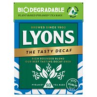 Lyons Tea Decaf 80 Tea Bags 232g