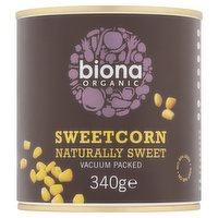 Biona Organic Sweetcorn 340g