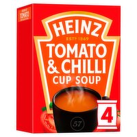 Heinz Cream of Tomato with Chilli Cup Soup 4 x 22.5g (90g)