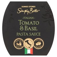 Dunnes Stores Simply Better Italian Tomato & Basil Pasta Sauce 250g