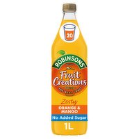 Robinsons Fruit Creations Orange & Mango Squash 1L