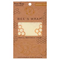 Bee's Wrap Assorted Size Wraps 3 Packs