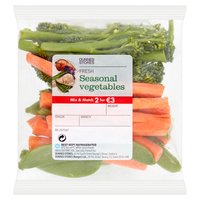 Dunnes Stores Fresh Seasonal Vegetables Prepared Baby Vegetable Mix 150g