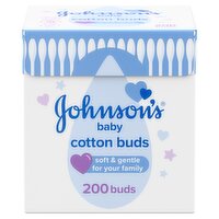 JOHNSON'S® Baby Cotton Buds 200 Buds