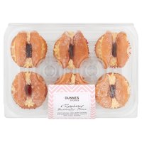 Dunnes Stores 6 Raspberry Butterfly Cakes 230g