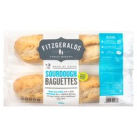 Fitzgeralds Family Bakery 2 Bake at Home Sourdough Baguettes 250g