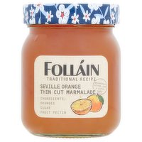 Folláin Traditional Recipe Seville Orange Thin Cut Marmalade 370g