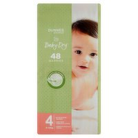 Dunnes Stores Baby-Dry 4 48 Nappies 9-14kg 