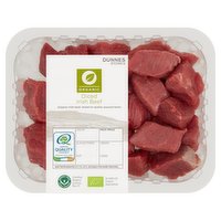 Dunnes Stores Organic Diced Irish Beef 360g