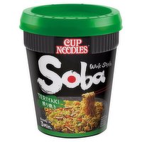 Nissin Soba Teriyaki Instant Wok Style Noodles Pot 90g