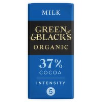 Green & Black's Organic Milk Chocolate Bar 90g