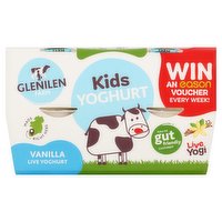 Glenilen Farm Kids Yoghurt Vanilla 4 x 90g (360g)