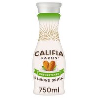 Califia Farms Unsweetened Almond Drink 750ml