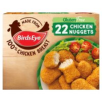 Birds Eye 22 Gluten Free Breaded Chicken Nuggets 455g