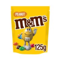 M&M's Crunchy Peanut & Milk Chocolate Bites Pouch Bag 125g