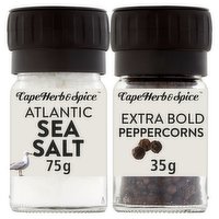 Cape Herb & Spice Sea Salt & Peppercorn Grinder