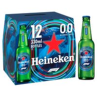 Heineken Premium Lager beer Alcohol Free  12 x 330 ml bottle