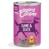 Edgard Cooper Delicious Game & Duck for Adult Dogs 400g