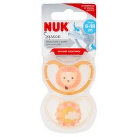 NUK Space Silicone 6-18m