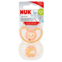 NUK Space Soother Silicone 18-36m