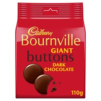 Cadbury Bournville Dark Chocolate Buttons Bag 110g