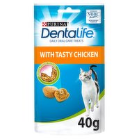 DENTALIFE Dental Chicken Cat Treats 40g