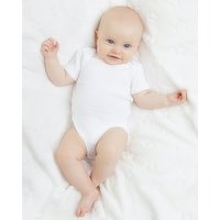 5 Pack - Short-Sleeve Bodysuit - White 18-23 Mths