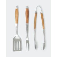 Neven Maguire BBQ Set - Pack Of 3 Wood 3 Piece
