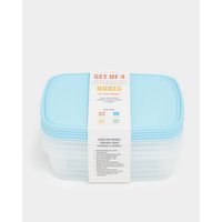 Food Box - Pack Of 4 Aqua 