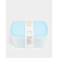 Food Box - Pack Of 2 Aqua 