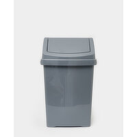 25L Swing Bin Grey 