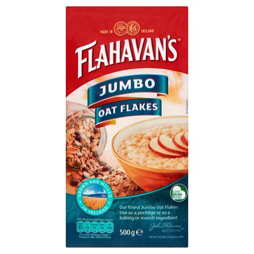 Flahavan's Jumbo Oat Flakes 500g