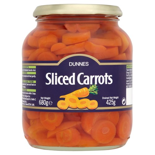 Dunnes Sliced Carrots 680g