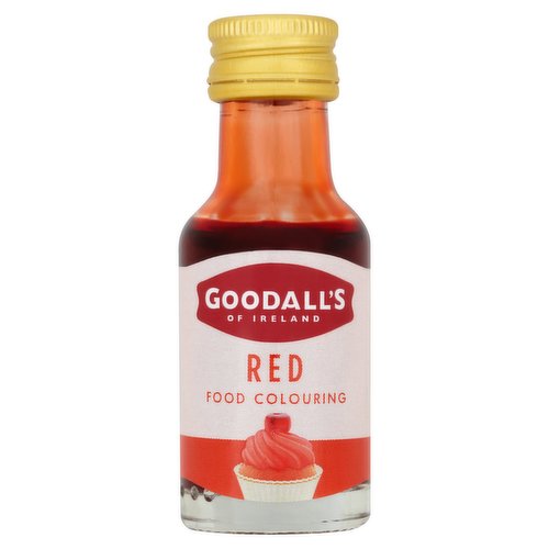 Goodall's of Ireland Red Food Colouring 25ml