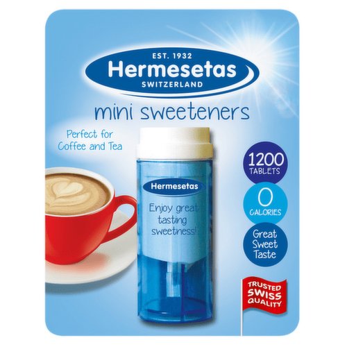 Hermesetas Mini Sweeteners 1200 Tablets 16.7g