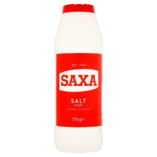 Saxa Table Salt 750g