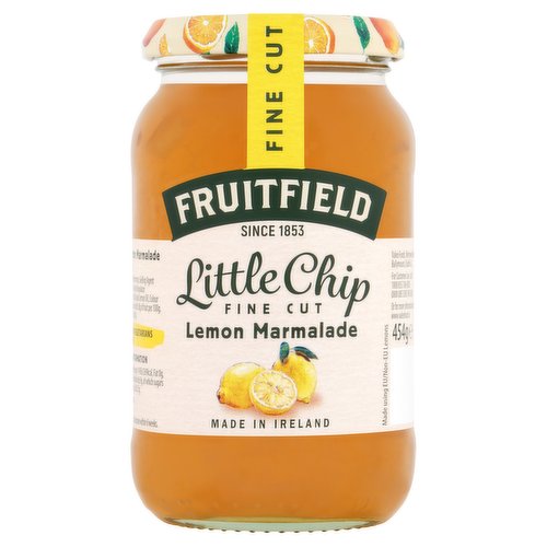 Fruitfield Little Chip Fine Cut Lemon Marmalade 454g