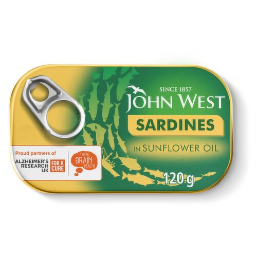 John West Sardines in Sunflower Oil 120g