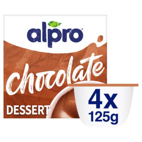  Alpro Smooth Chocolate Dessert 4x125g